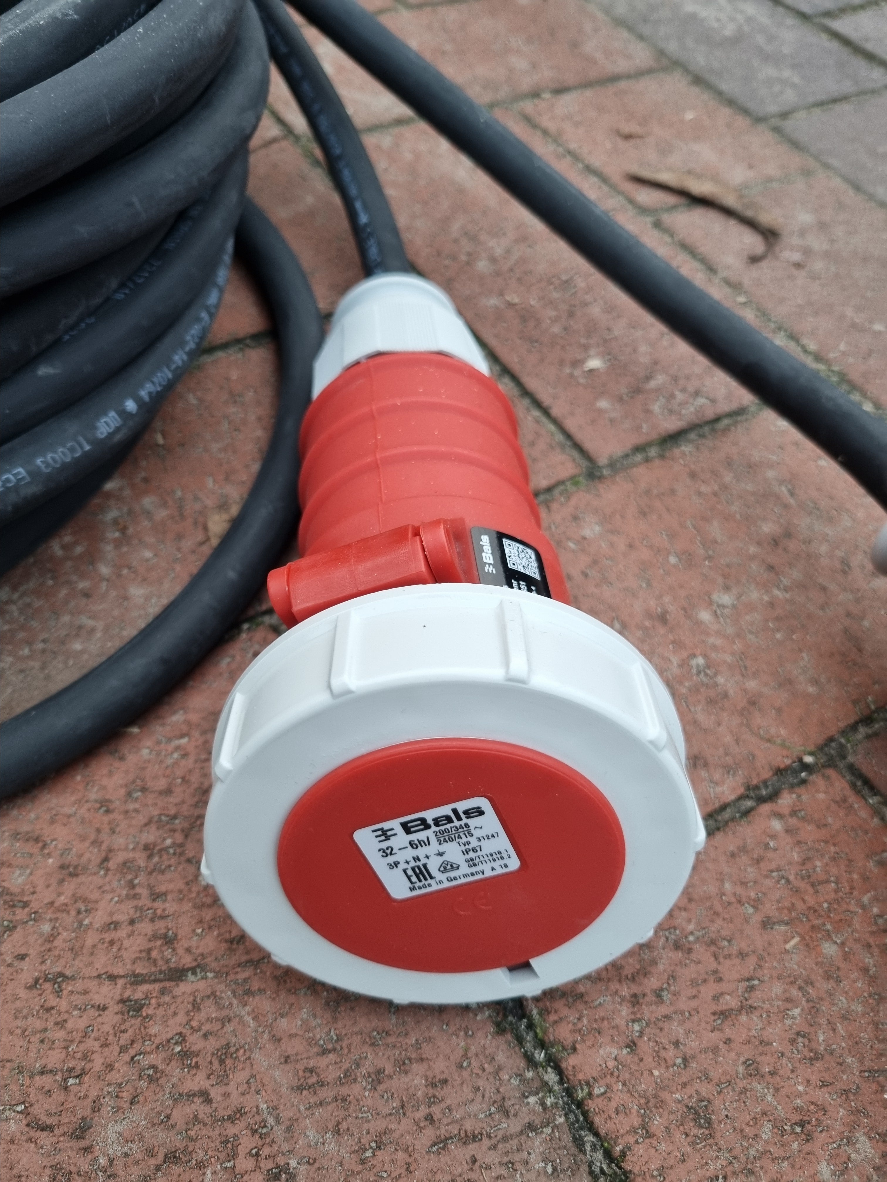 CEE-Verlängerungskabel 32A